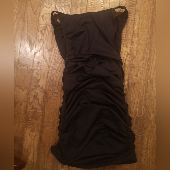 MATERNITY tank, by Ingrid & Isabel, Ruched tunic, Plus size 3/4 14-20 - Picture 3 of 5